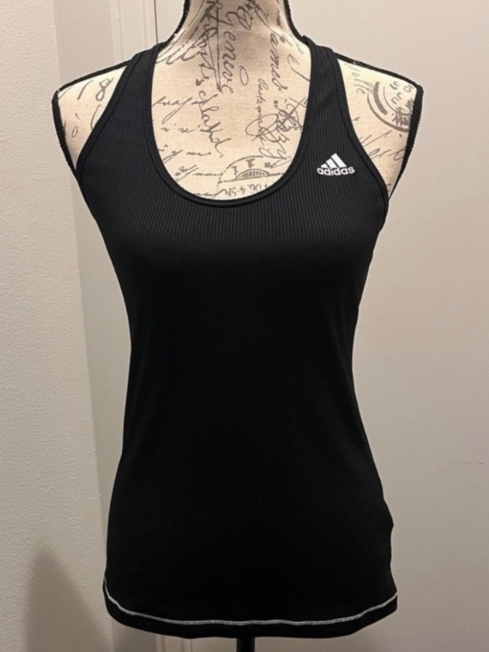 adidas Racerback Ribbed Tank Top